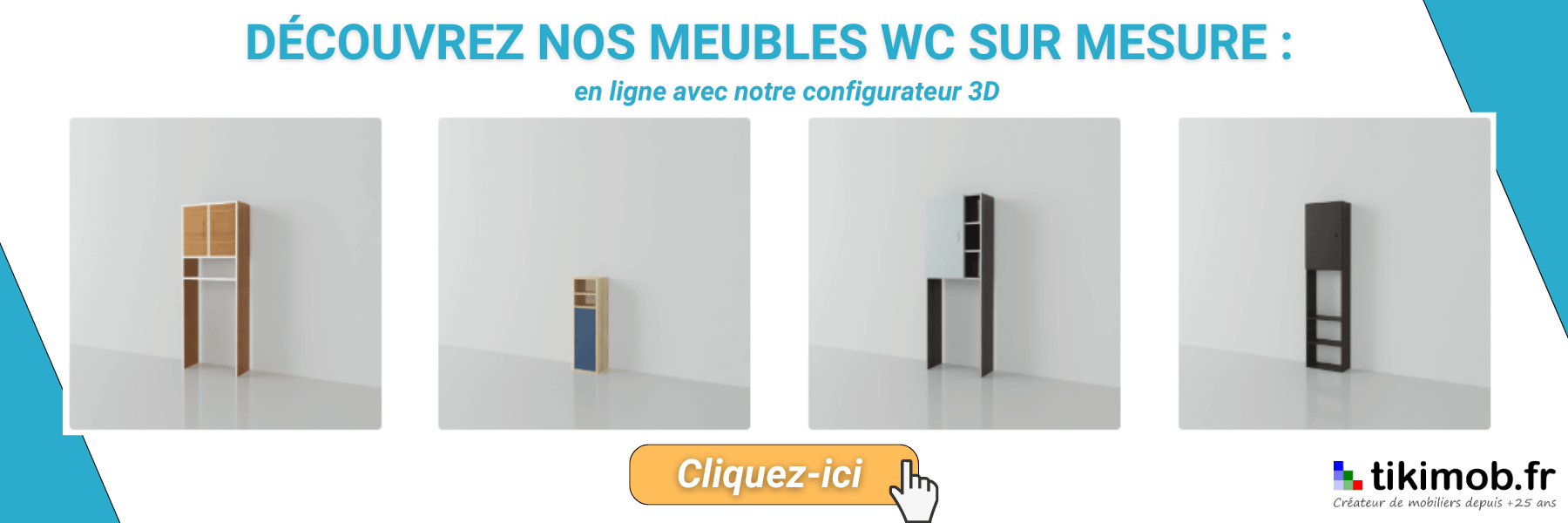 meuble wc sur mesure