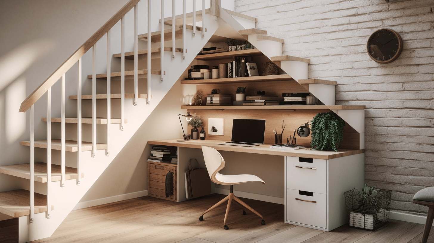 bureau sous escalier 2