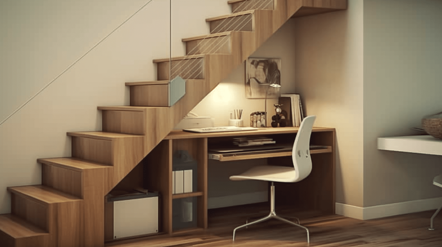 bureau sous escalier 3