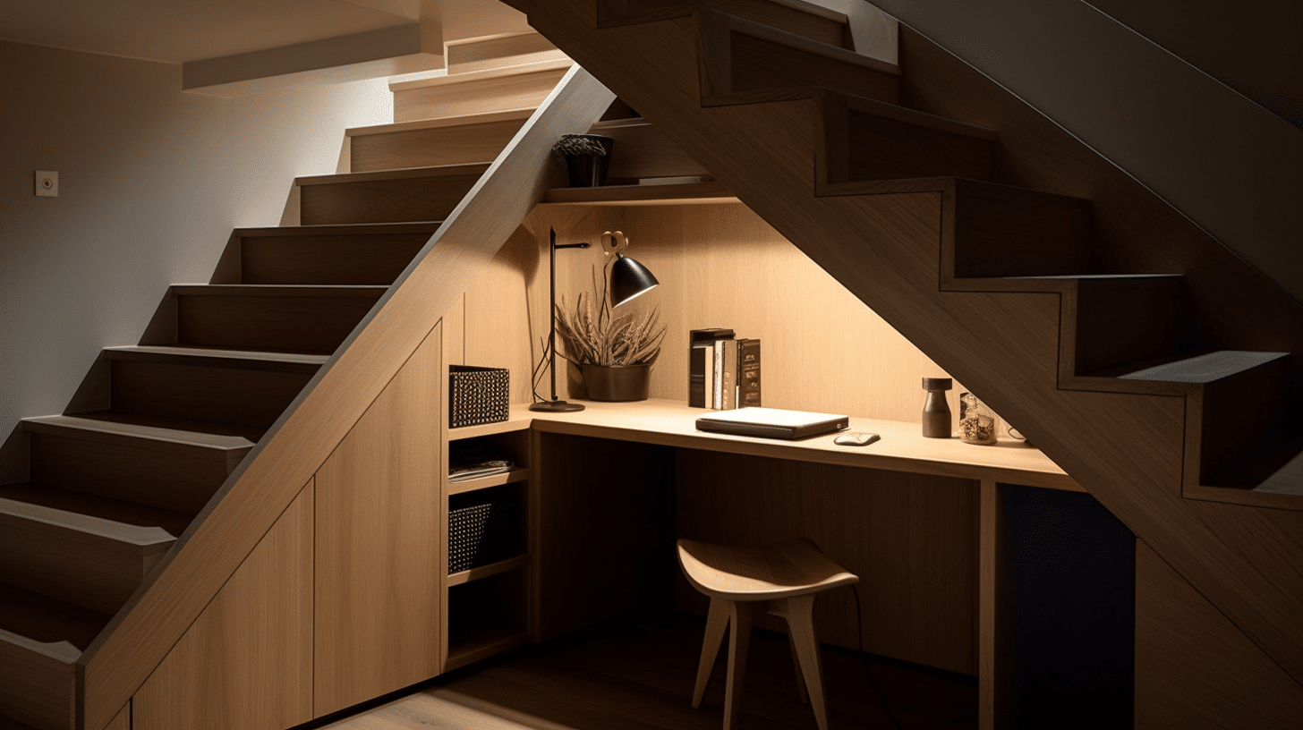 bureau sous escalier 4