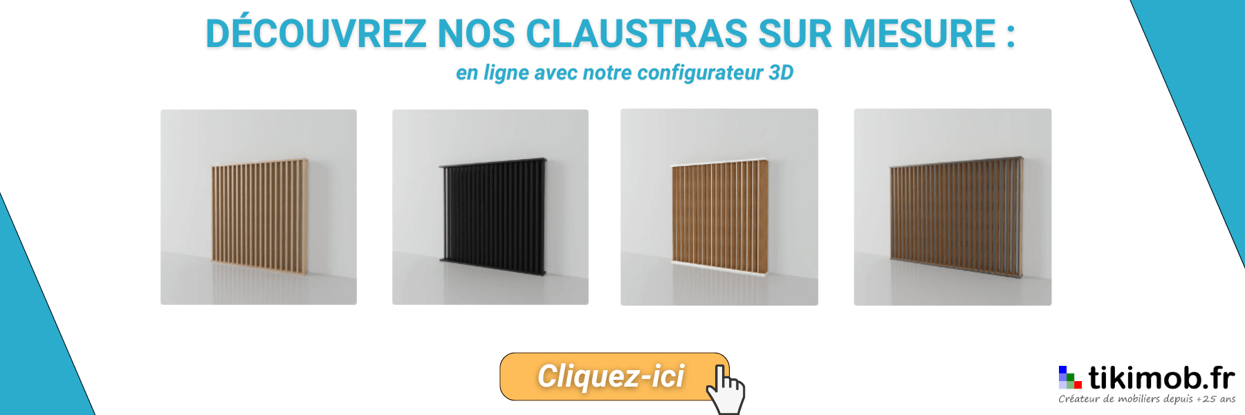 séparer une pièce avec un claustra sur mesure