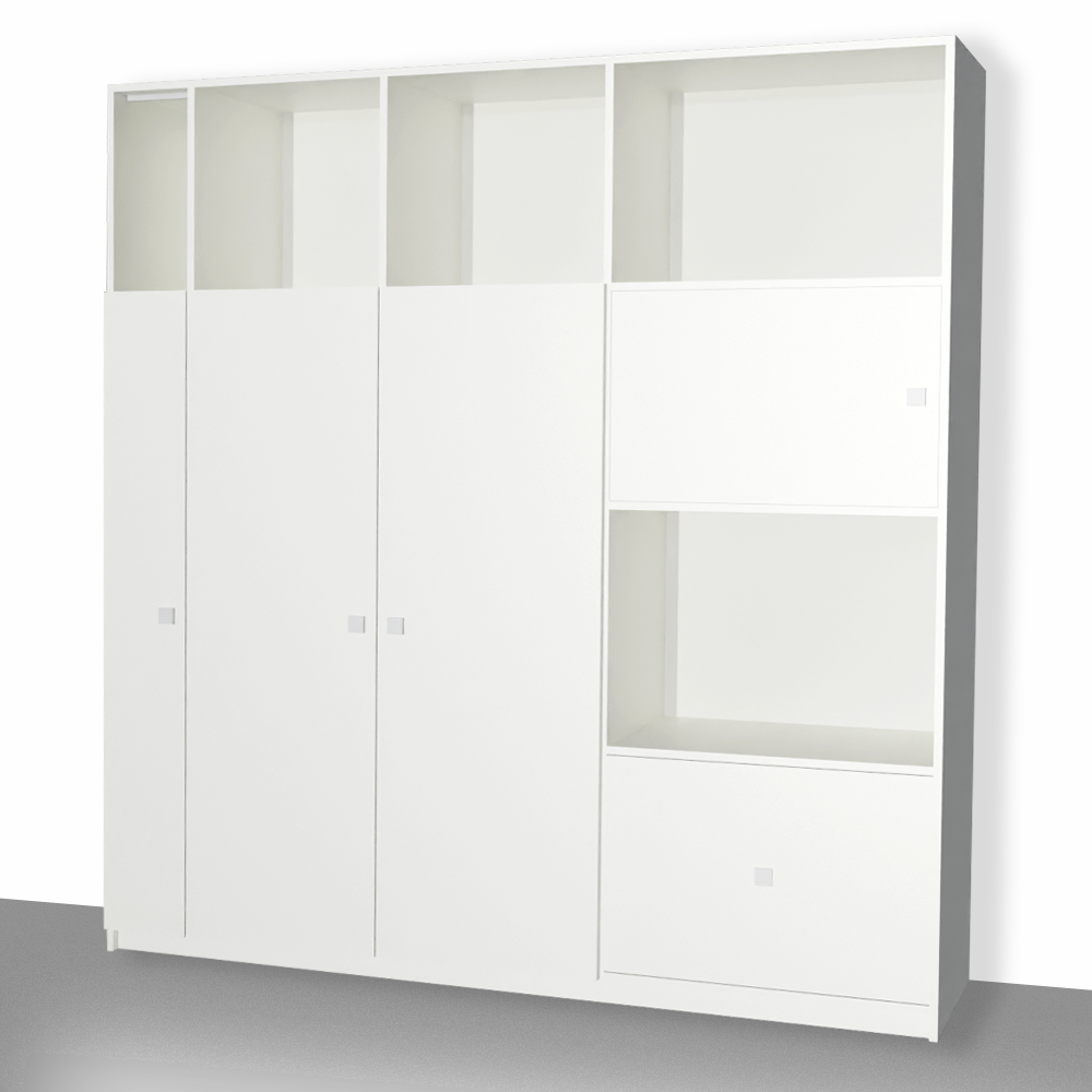 armoire blanche chambre