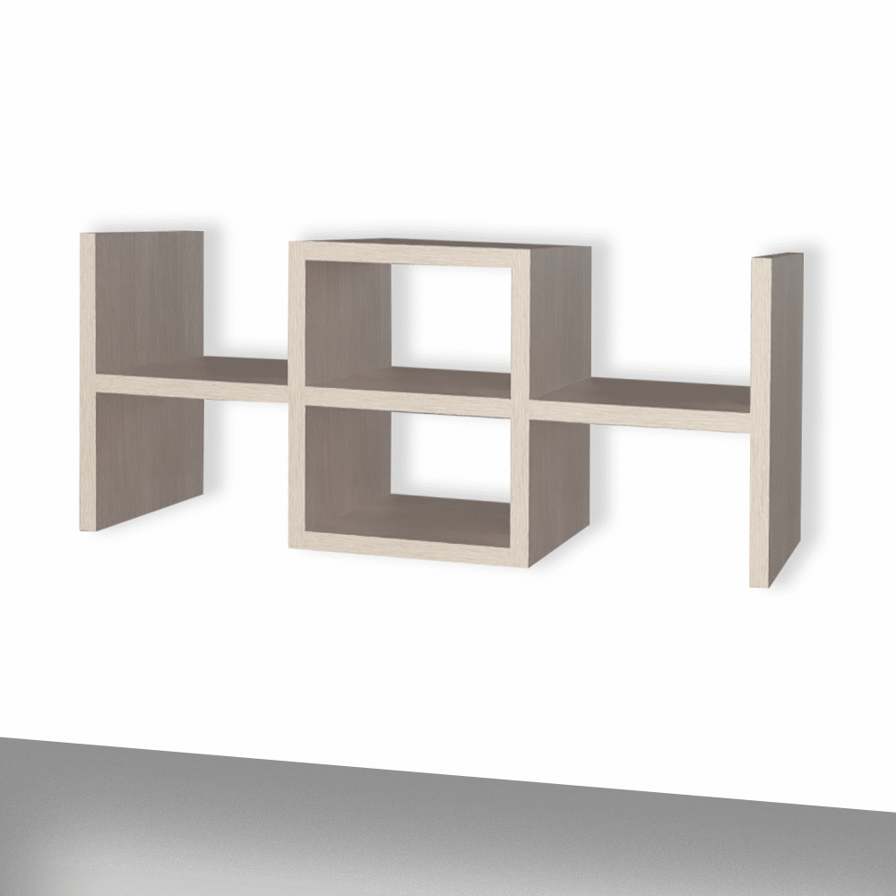 etagere murale suspendu bois